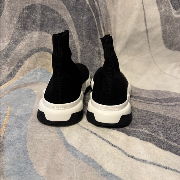 Balenciaga Speed Trainer Black Sneaker Men’s Size 45 / 11 - Picture 2 of 6
